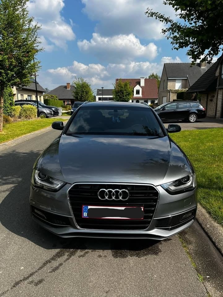 2014 Audi A4 avant S-Line, Auto's, Voorwielaandrijving, Euro 5, Zwart, 4 cilinders