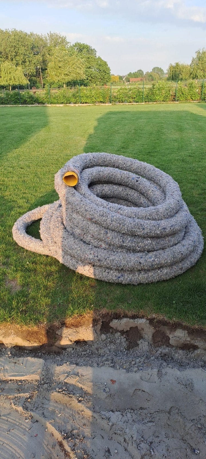 Drainage buis, Ophalen