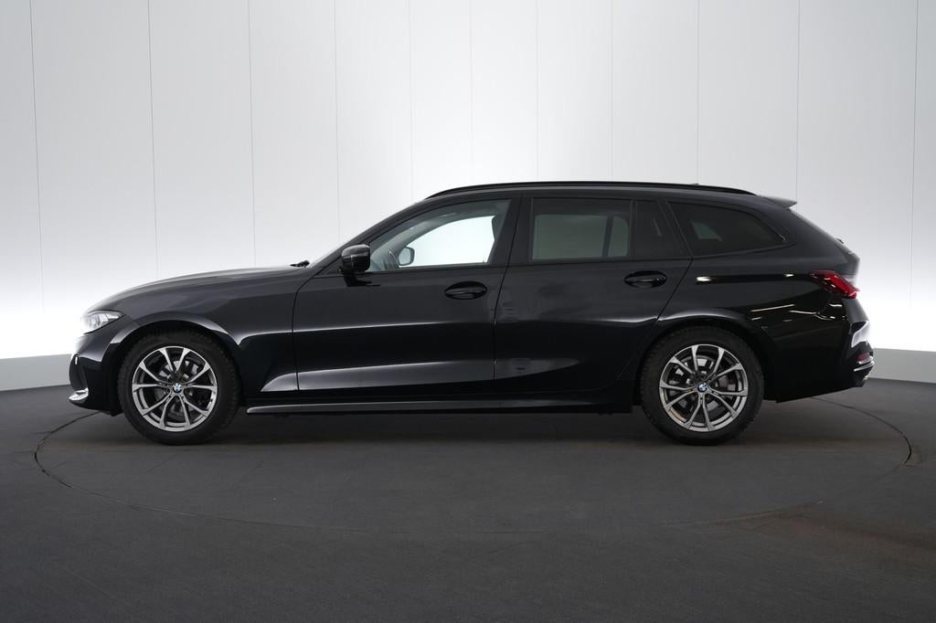 (2DAS272) BMW 3 SERIES TOURING, Auto's, Euro 6, 136 pk, Zwart, Bedrijf
