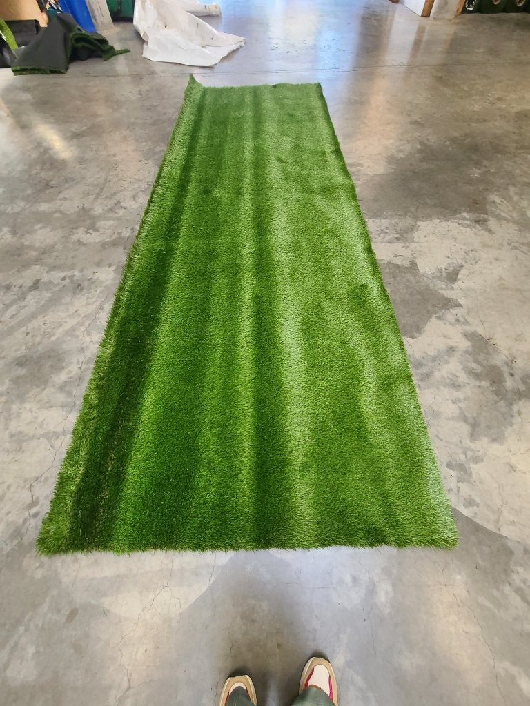 Stuk kunstgras met plooien 90% korting u, Tuin en Terras, Ophalen, Nieuw, Minder dan 10 m², Kunstgras