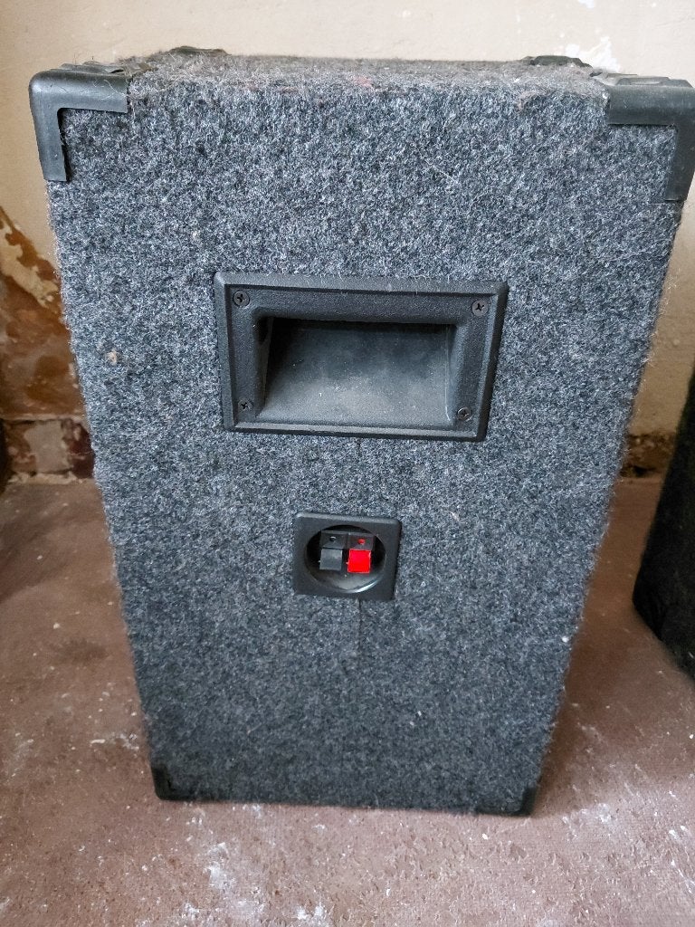 lot de 2 enceintes, Enlèvement, Utilisé, Enceinte d'étagère