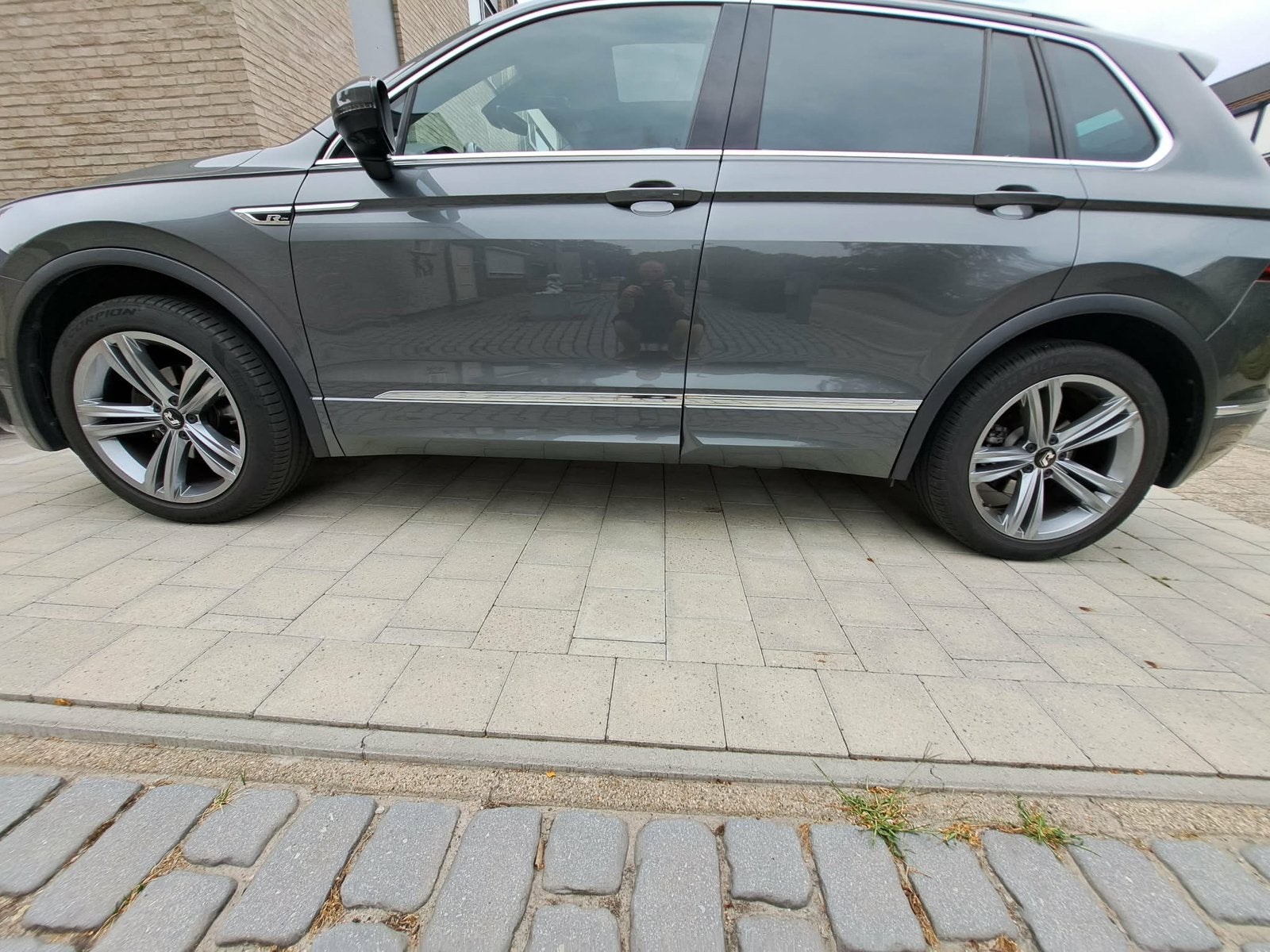 Originele VW 19 inch sebring R-line velgen Rline, Auto-onderdelen, Gebruikt, 255 mm, Banden en Velgen, Ophalen