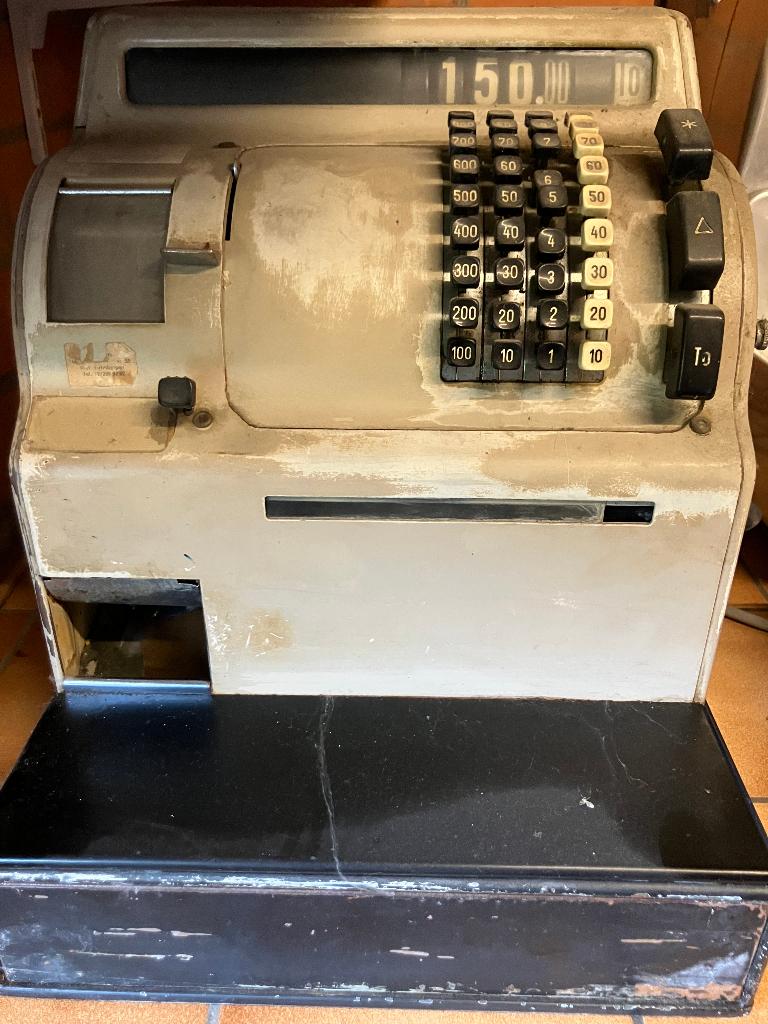 Caisse enregistreuse Anker-Werke Bielefeld vintage — rétro, Enlèvement