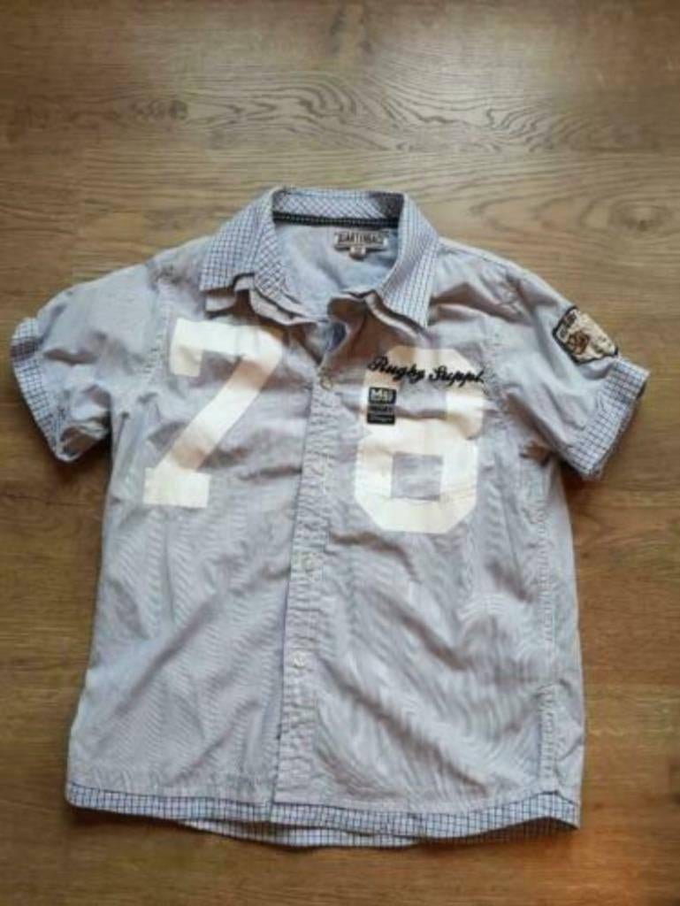 hemd JBC korte mouwen maat 128 - 134, Kinderen en Baby's, Kinderkleding | Maat 128, Overhemd of Blouse, Ophalen of Verzenden, Zo goed als nieuw