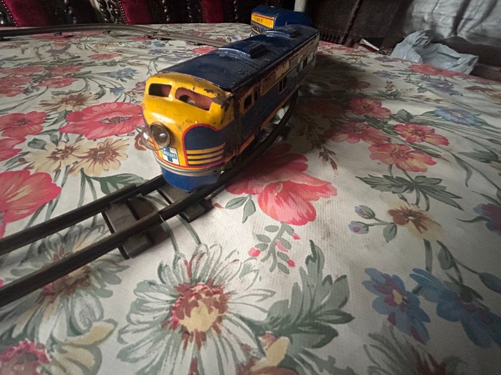 Vintage Mantua Tyco Santa Fe 5001 diesellocomotief, Ophalen