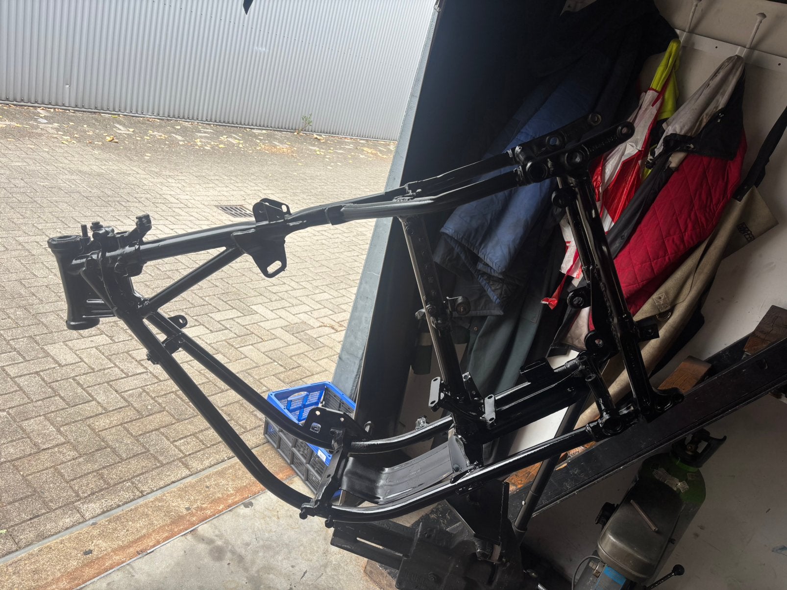 Shovelhead frame met NL kenteken, Ophalen of Verzenden, Zo goed als nieuw
