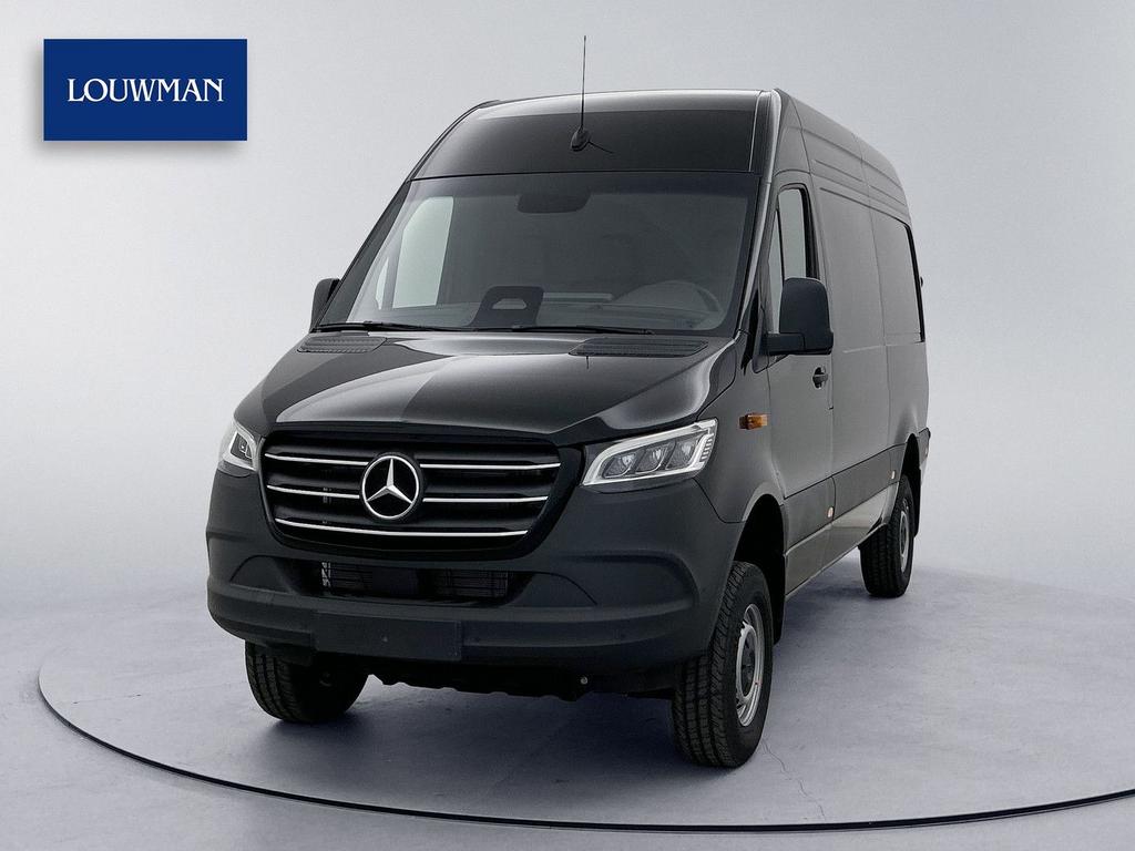 Mercedes-Benz Sprinter 319 1.9 CDI L2 Pro 4x4 Elektrische sc, Auto's, Bestelwagens en Lichte vracht, Automaat, Zwart, Mercedes-Benz