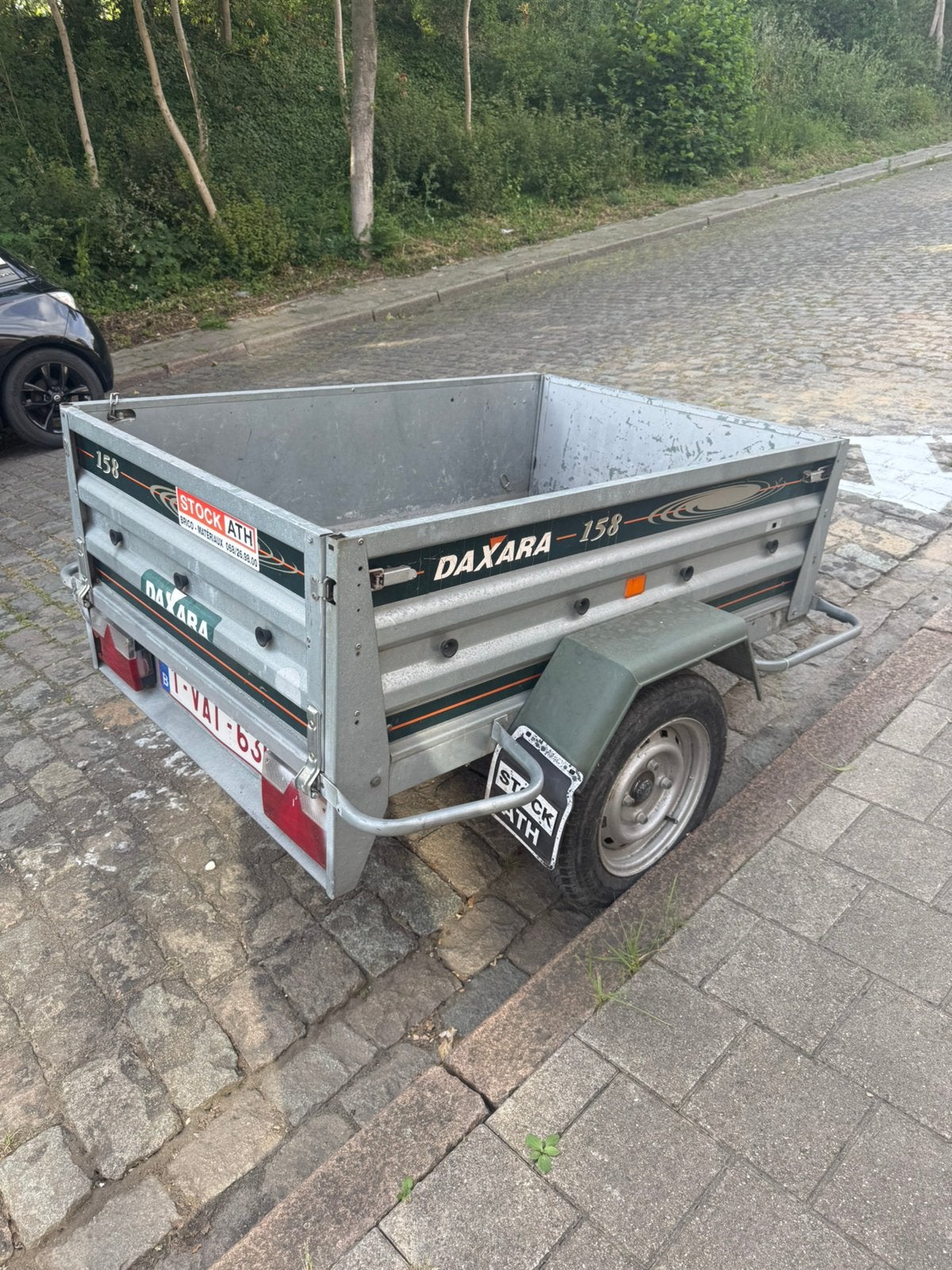 Handige kleine , vergrootbare aanhangwagen, Auto diversen, Aanhangers en Bagagewagens, Zo goed als nieuw, Ophalen