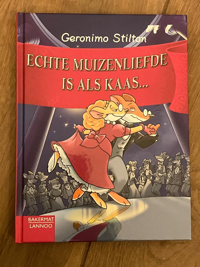 Geronimo Stilton - 9 - Echte muizenliefde is als kaas, Ophalen of Verzenden, Zo goed als nieuw, Geronimo Stilton, Fictie algemeen