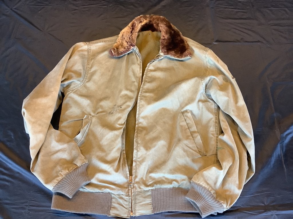 Ww2Blouson tank Jacket tankiste modifié col USAAF, Collections, Enlèvement ou Envoi