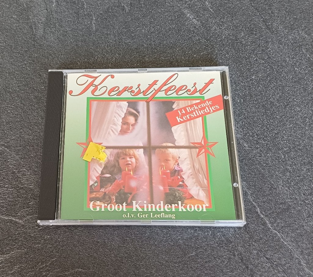 cd kerstfeest - groot kinderkoor o.l.v. ger leeflang, Ophalen of Verzenden, Gebruikt, Kerst, Album
