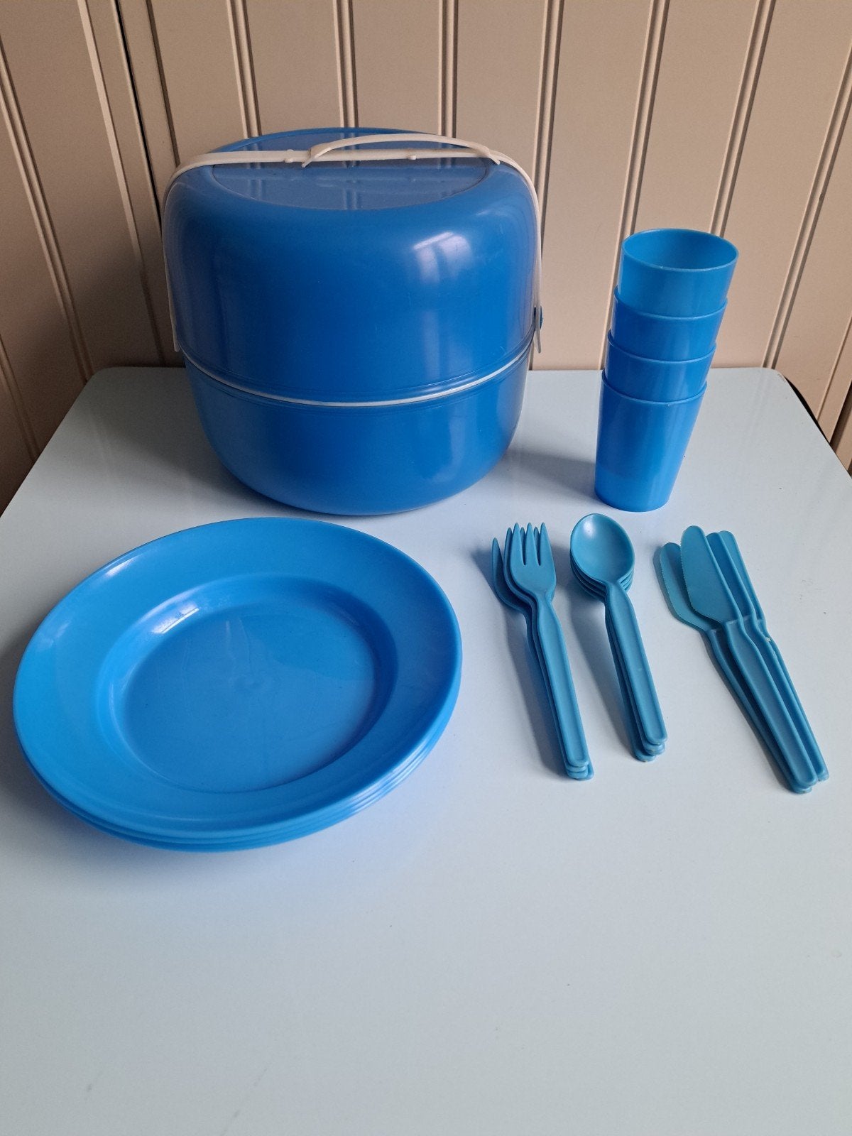 Vintage pick nick set, Verzenden, Zo goed als nieuw