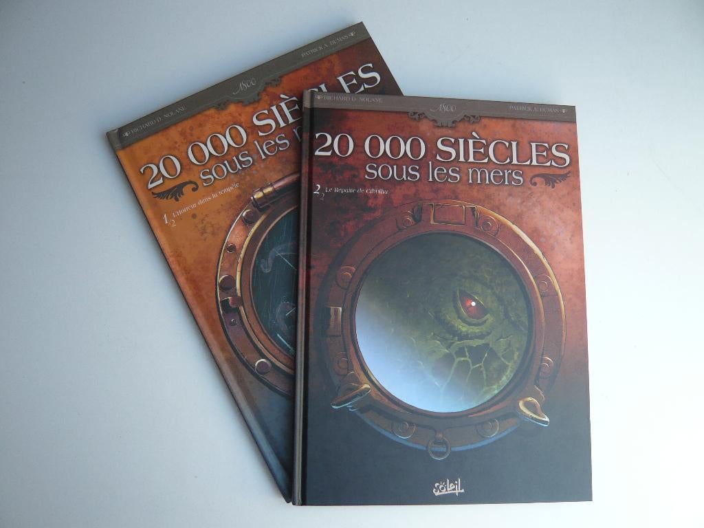 Bd 20 000 SIECLES SOUS LES MERS 1 et 2 (EO ttbe) de NOLAN, Livres, BD, Utilisé, Série complète ou Série, Enlèvement ou Envoi