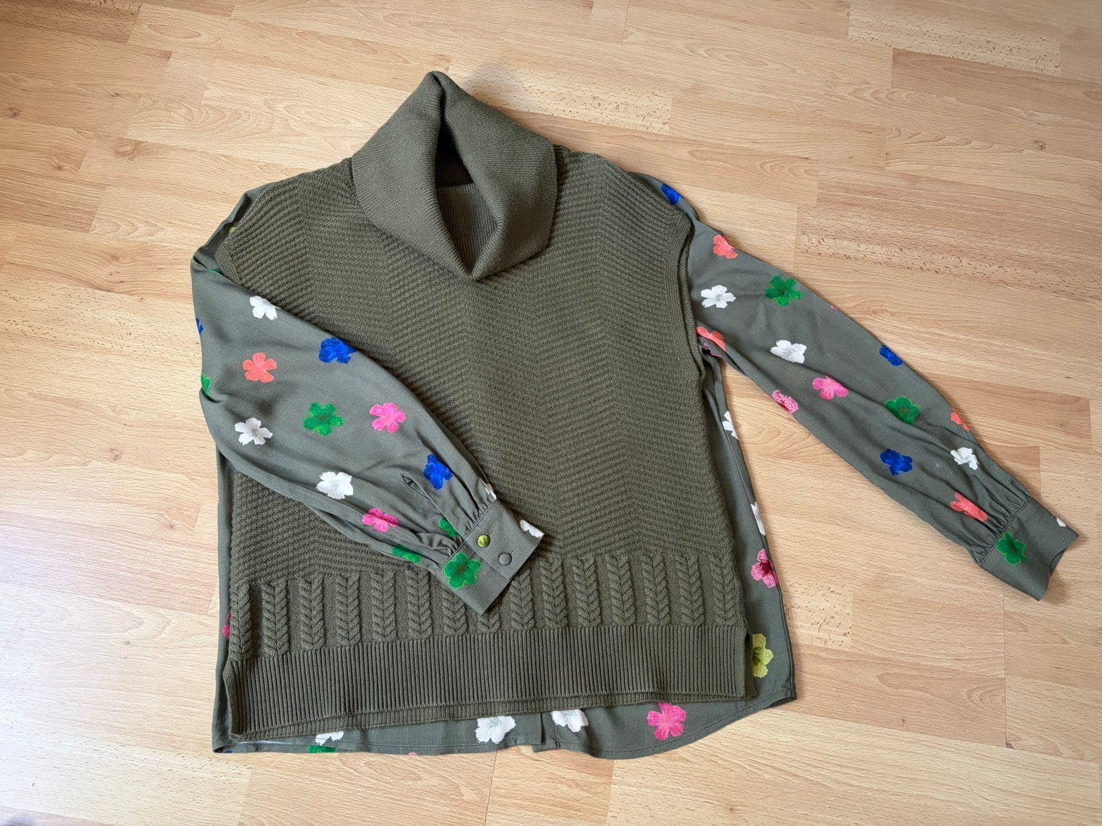 Blouse en debardeur Terre Bleue, maat 38., Kleding | Dames, Verzenden, Zo goed als nieuw, Maat 38/40 (M)