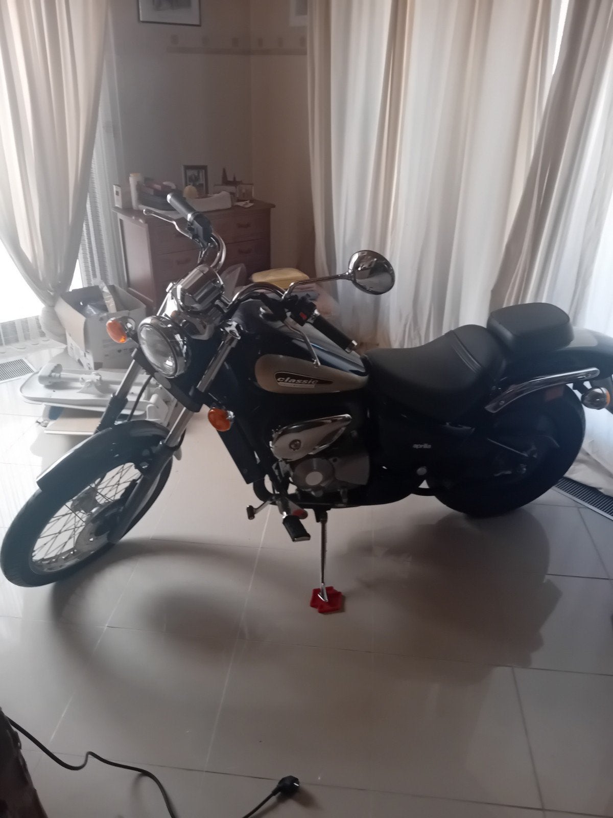 Aprilia "classic" chopper 50cc 42kms 1997, Nieuw, Particulier, 50 cc, Handgeschakeld