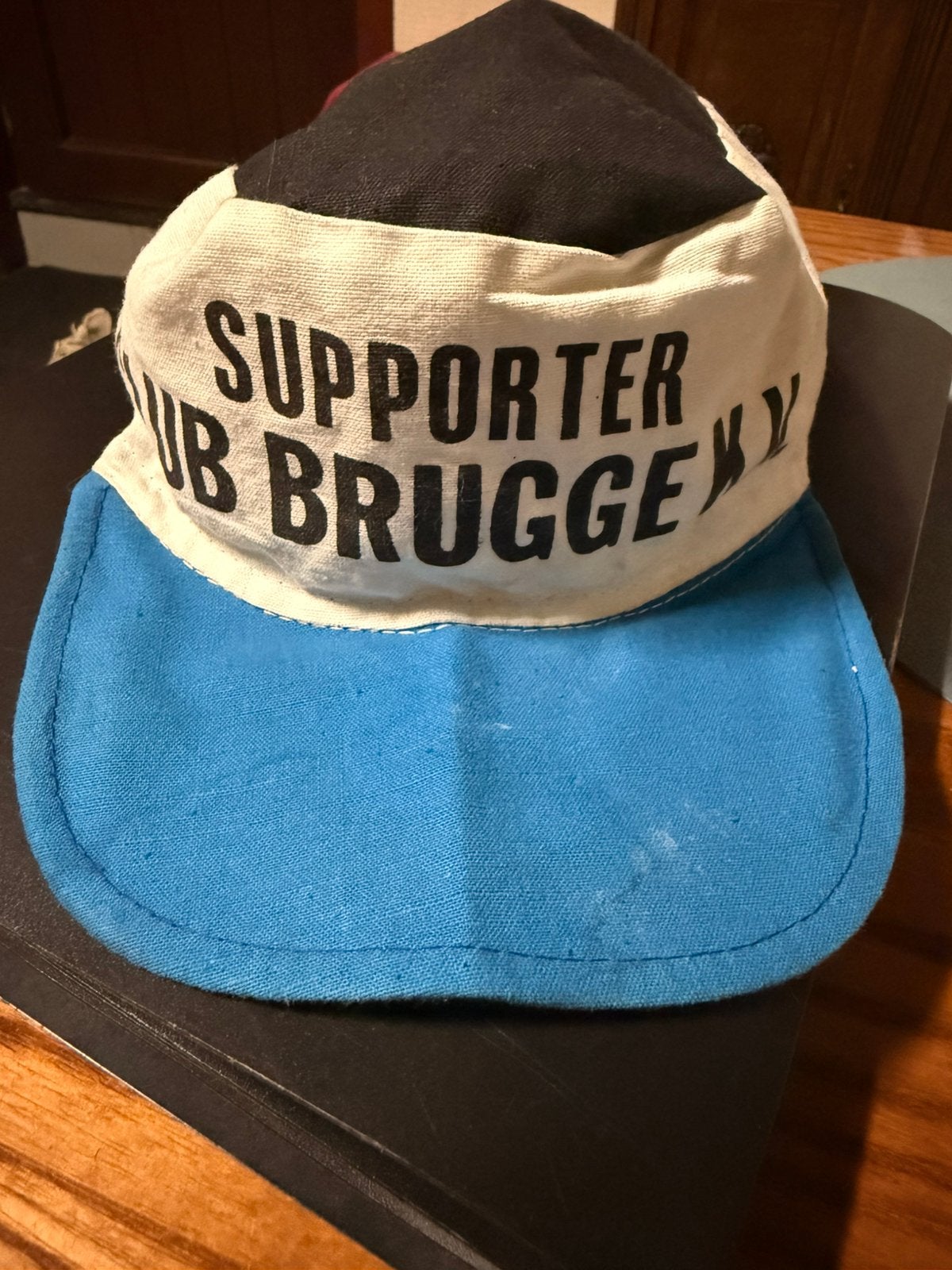 Supporterspet Club Brugge KV – Blauw-Zwart, Ophalen of Verzenden, Gedragen, Pet
