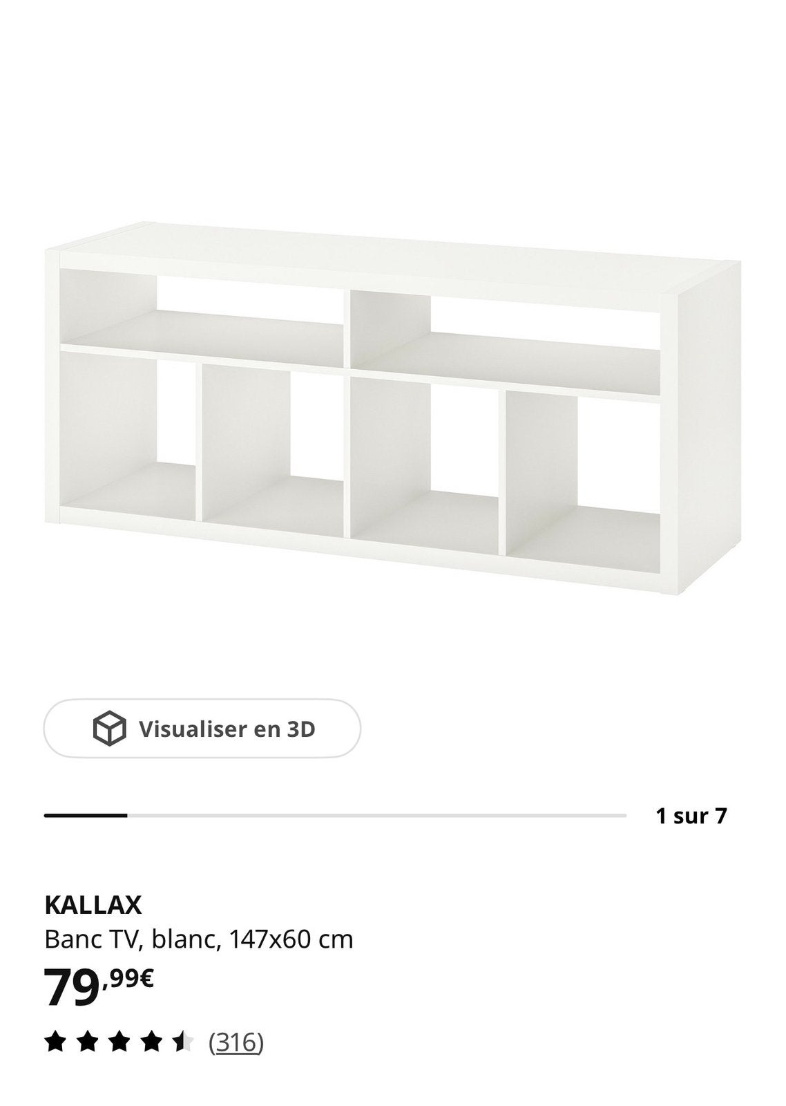 Meuble tv, Enlèvement, Utilisé