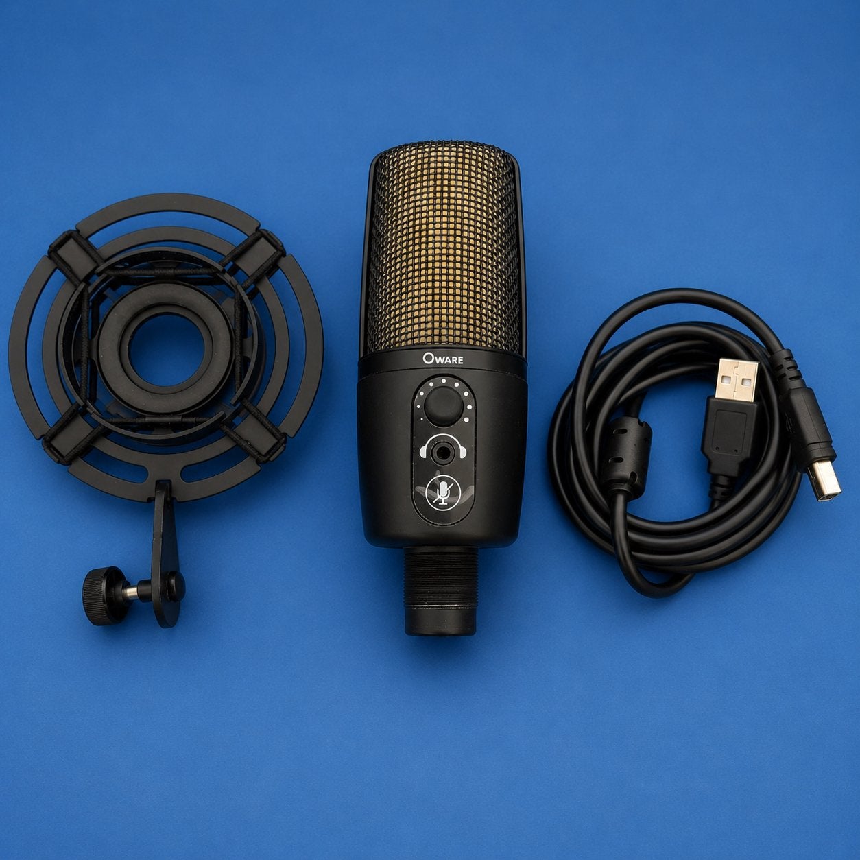 Qware USB Condensatormicrofoon – Nieuwstaat, Musique & Instruments, Microphones, Enlèvement, Comme neuf
