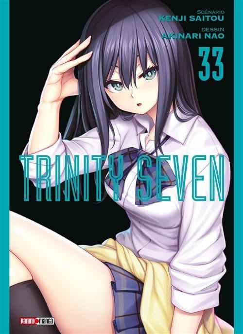 Trinity Seven (33 tomes, manga en cours Fr), Livres, Enlèvement ou Envoi, Série complète ou Série, Comme neuf, Scénariste : Saitou Kenji & Dessinateur : Nao Akinari