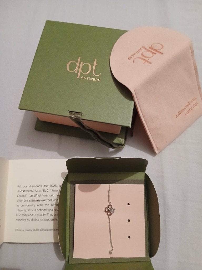 Diamanti Per Tutti / DPT Antwerp "Chance" armband, Ophalen, Nieuw, Zilver, Zilver