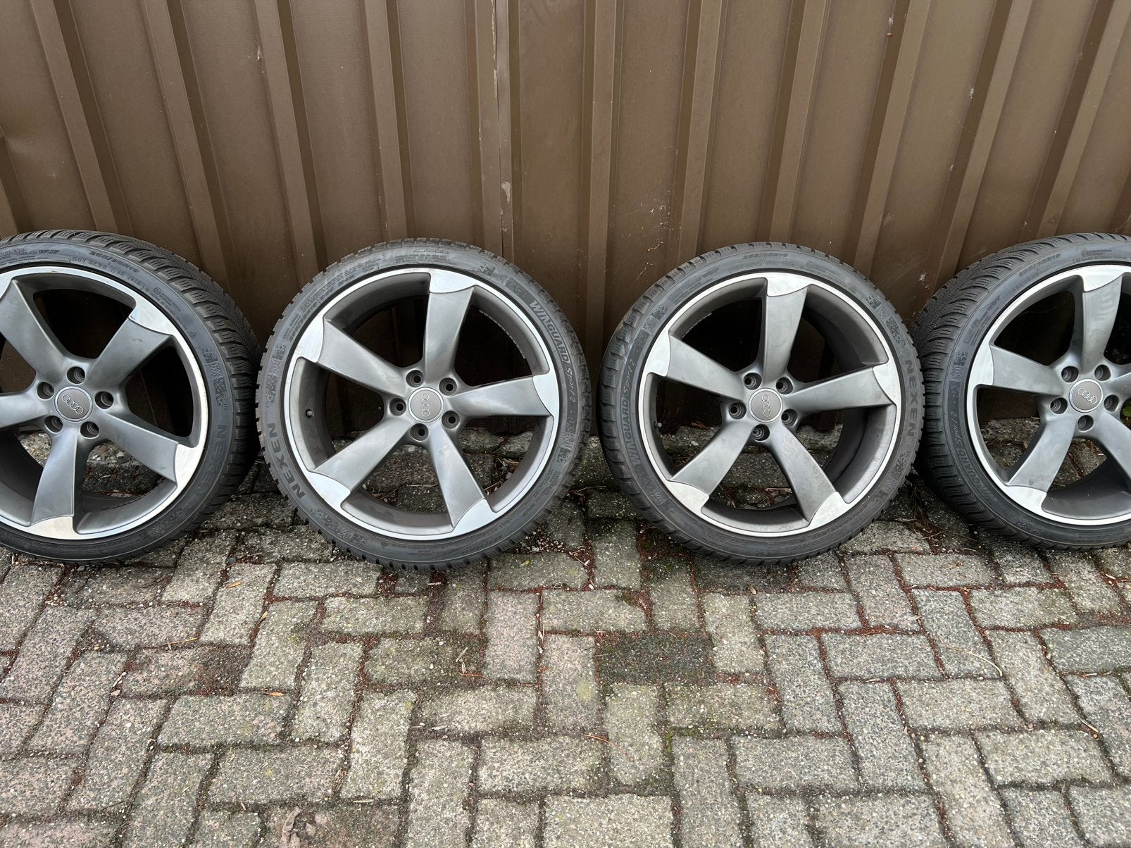 Audi winterbanden, Auto-onderdelen, Banden en Velgen, Ophalen, 19 inch, Winterbanden, Velg(en)