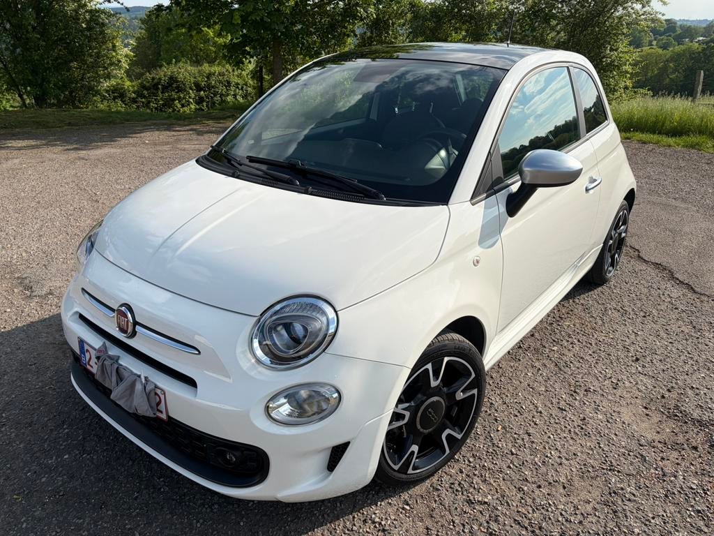 FIAT 500 Rockstar Hybrid 1.0 70pk, Auto's, Leder en Stof, Wit, Handgeschakeld, 999 cc
