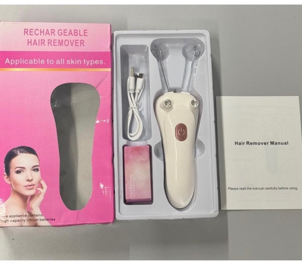 Épilateur électrique indolore pour le visage et les jambes, Enlèvement ou Envoi, Neuf, Tout le visage