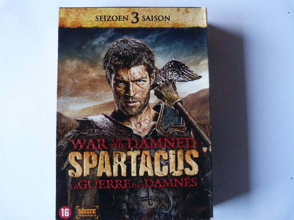 Spartacus Saison 03 : La Guerre Des Damnés [DVD], Enlèvement ou Envoi, Digipak, À partir de 16 ans, Utilisé