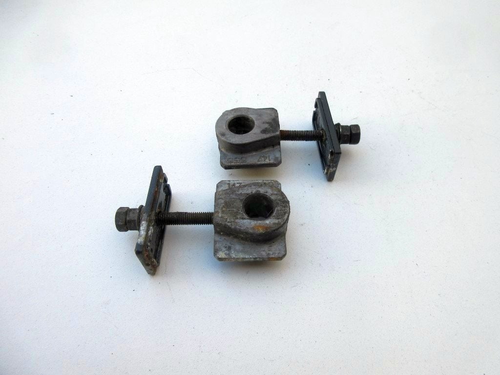 Kawasaki GPZ500 kettingspanners achterbrug ketting spanners, Enlèvement ou Envoi, Utilisé