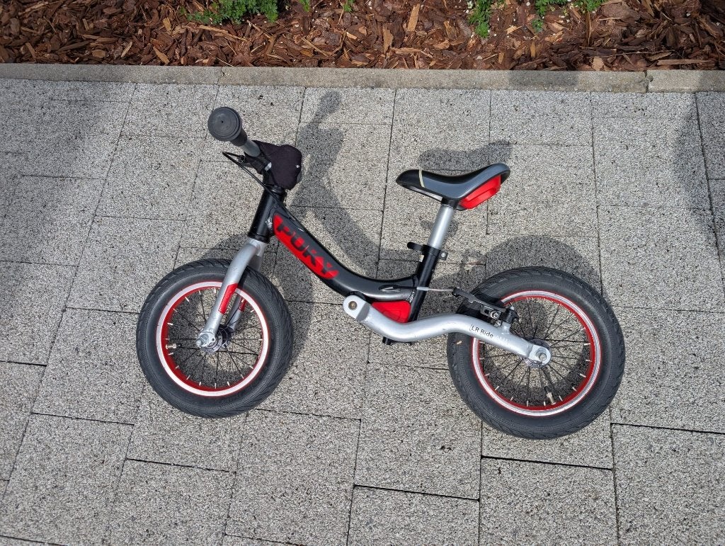 Puky LR Ride ALU loopfiets met handrem en achtervering, Kinderen en Baby's, Speelgoed | Buiten | Voertuigen en Loopfietsen, Ophalen
