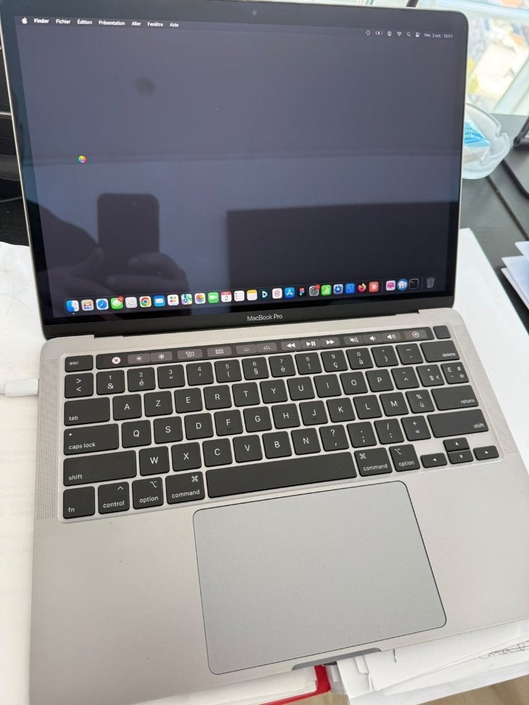 MacBook Pro 13 M1 - 8 Go - SSD 512 Go - Touch Bar - AZERTY, MacBook Pro, 512 GB, Utilisé, Azerty