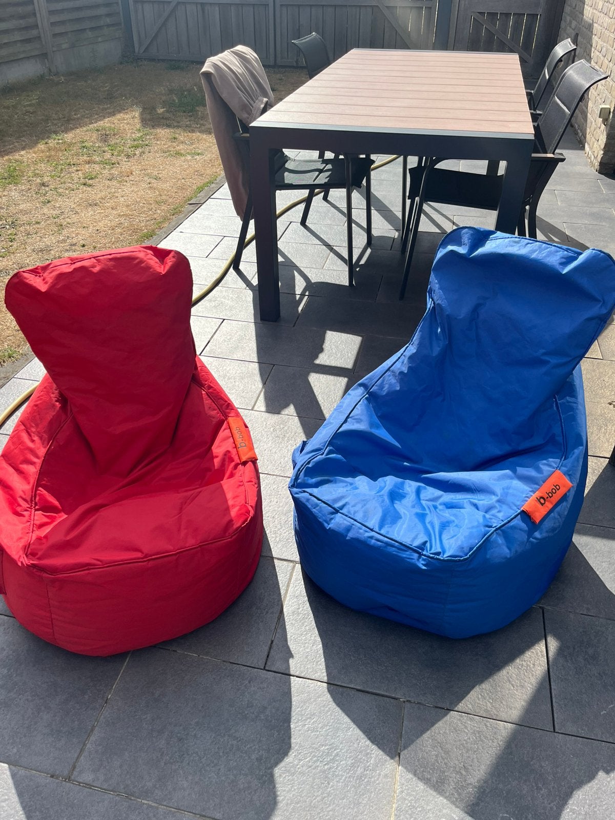 Poufs B bob, Enlèvement, Utilisé, Rouge