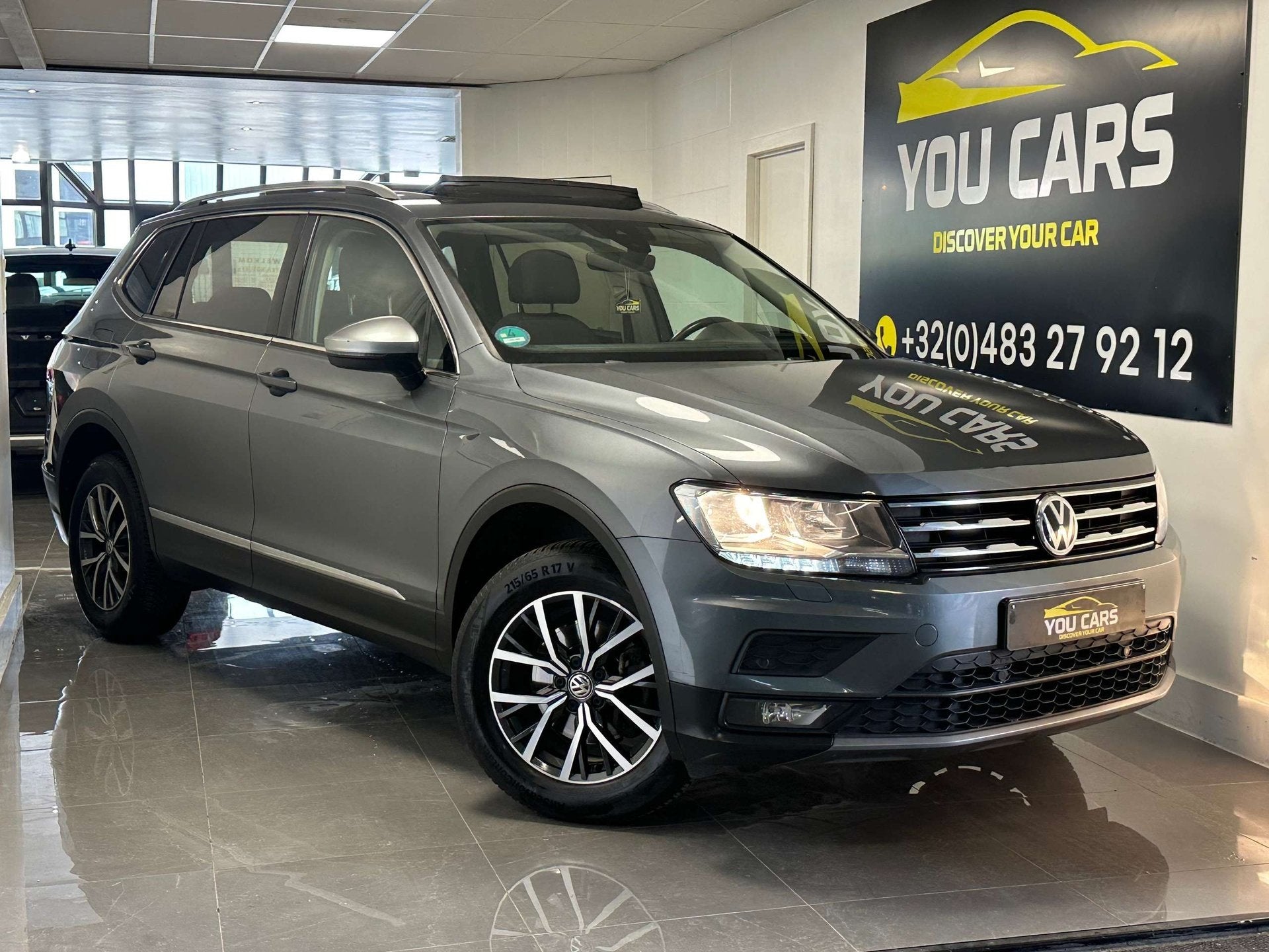 Volkswagen Tiguan Allspace 1.4 Tsi Benzine 1 Jaar Garantie, Auto's, Stof, Gebruikt, https://public.car-pass.be/vhr/661905d3-a2b5-4a30-8138-15d01fa73cee