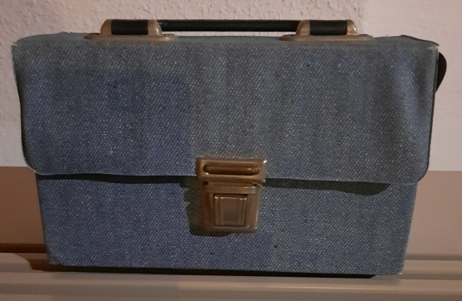Cassette Koffertje, Bijoux, Sacs & Beauté, Enlèvement, Bleu