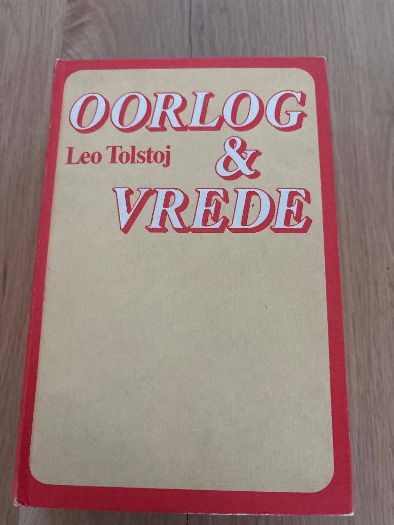 Boek: oorlog en vrede. Leo Tolstoj, Enlèvement, Utilisé, Leo Tolstoï