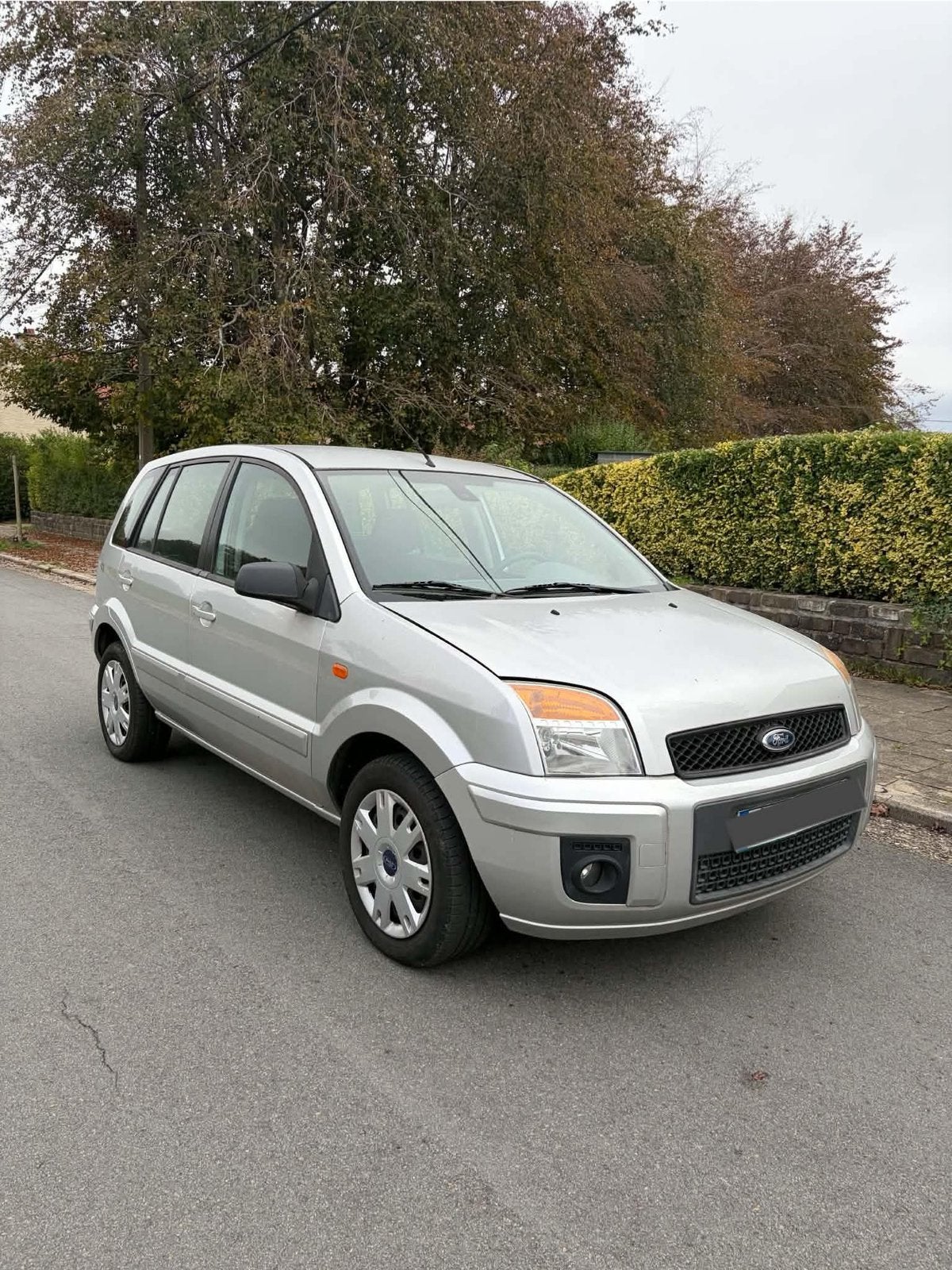 Ford Fusion 1.4 Tdci prete à immatriculer, Autos, Argent ou Gris, Achat, Verrouillage central, Boîte manuelle
