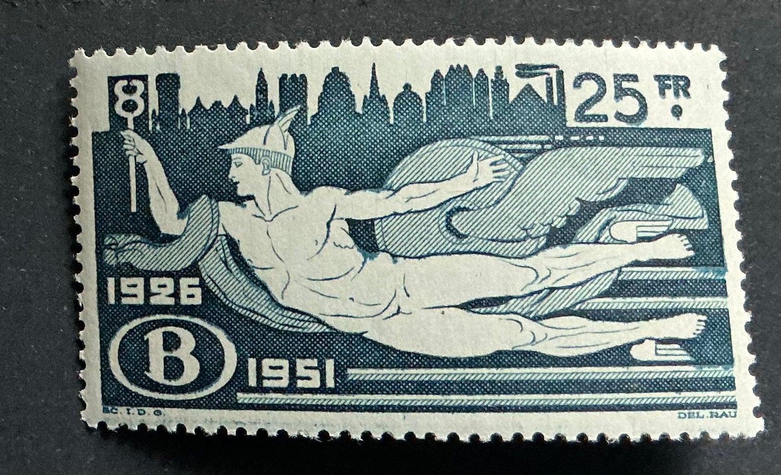 LOT 516. OBP: 330. N.M.B.S. **., Postzegels en Munten, Orginele gom, Ophalen of Verzenden, Postfris, Treinen