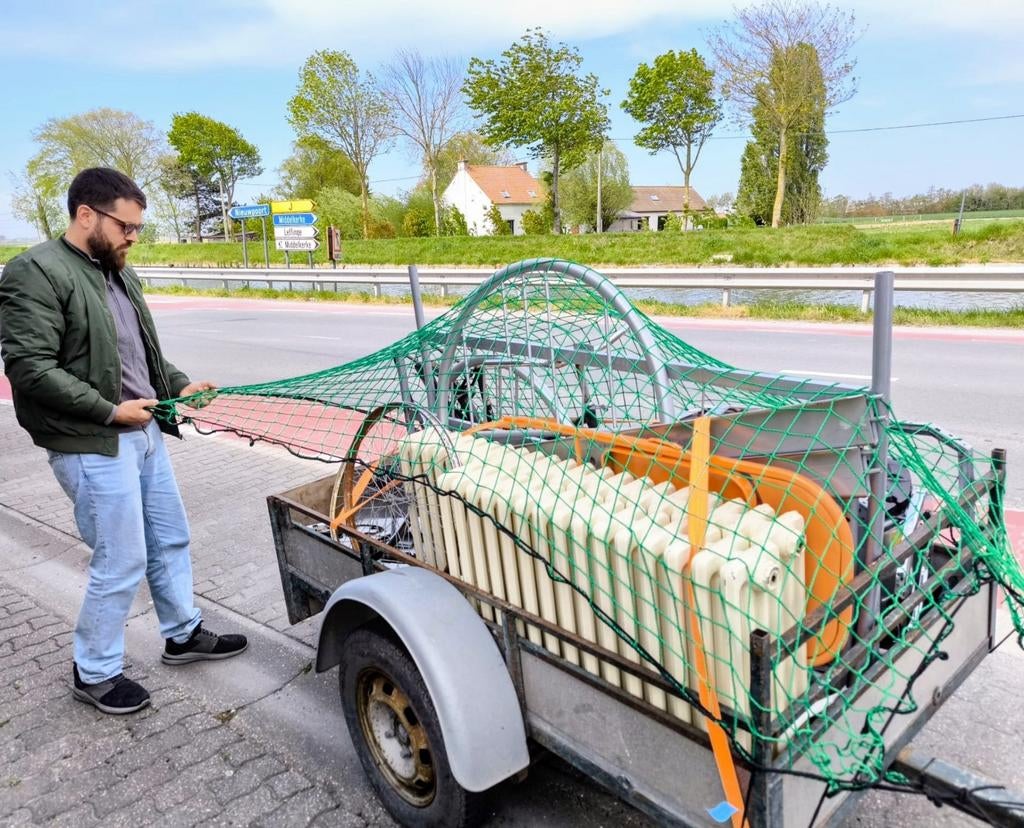 Gratis oudijzer regio Middelkerke, Ophalen of Verzenden