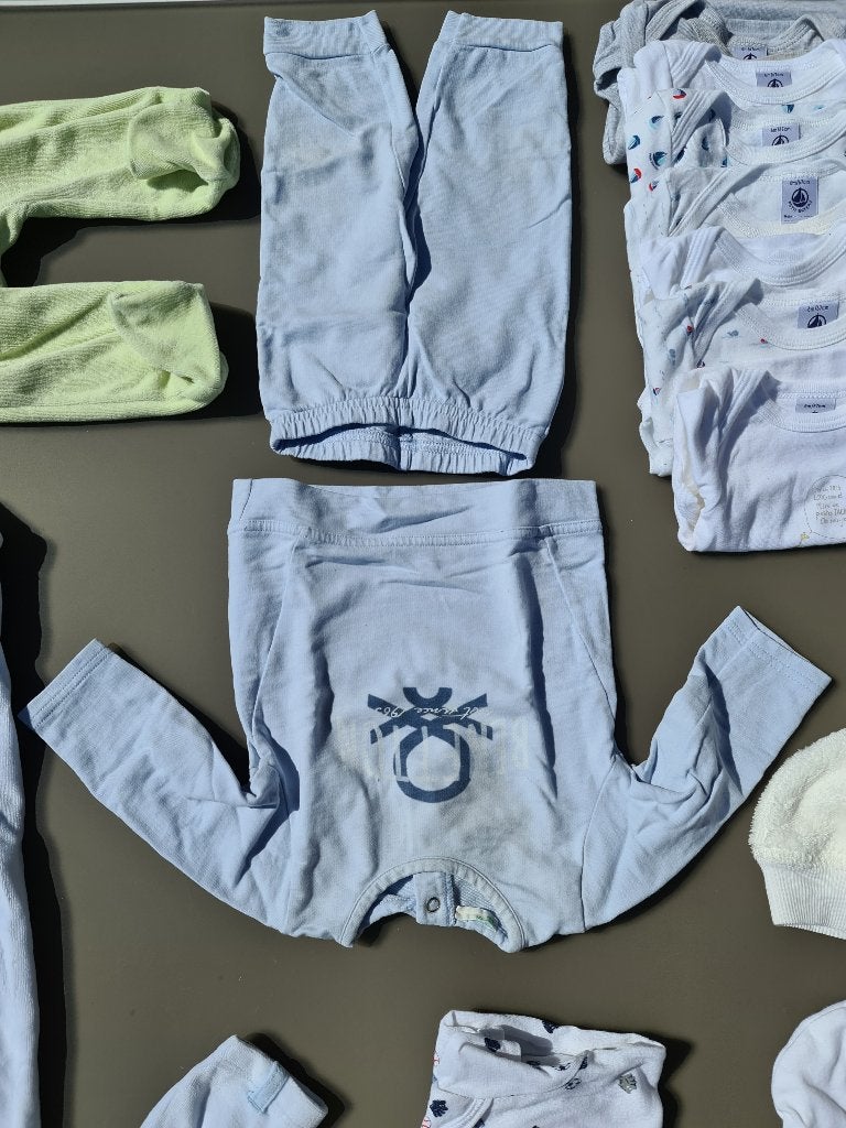 pyjama, twin set United Colors Of Benetton 6m/68cm, Kinderen en Baby's, Ophalen, Zo goed als nieuw