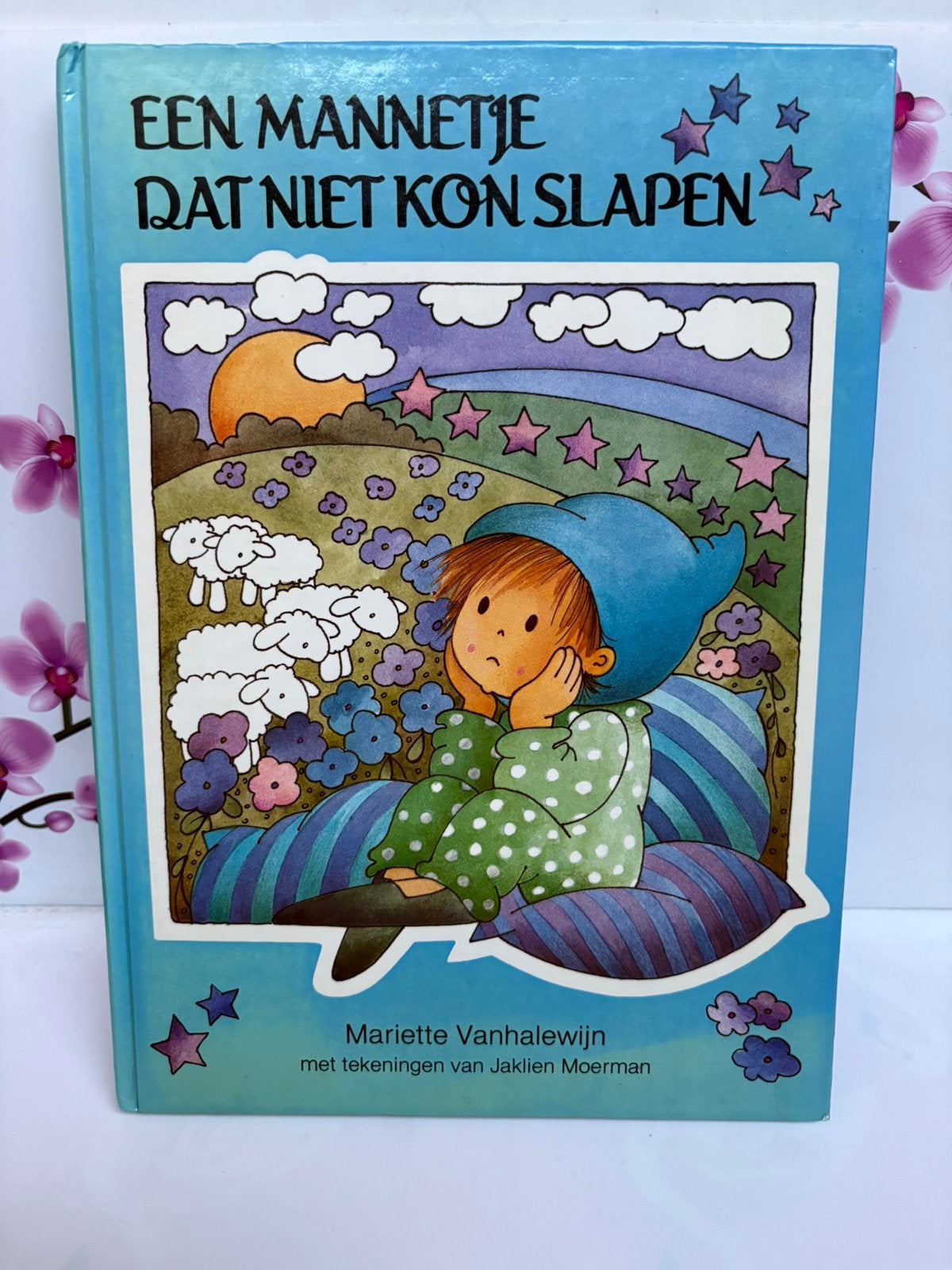 💙 Boek: Een Mannetje Dat Niet Kon Slapen, Enlèvement ou Envoi, Comme neuf, Mariette Vanhalewijn