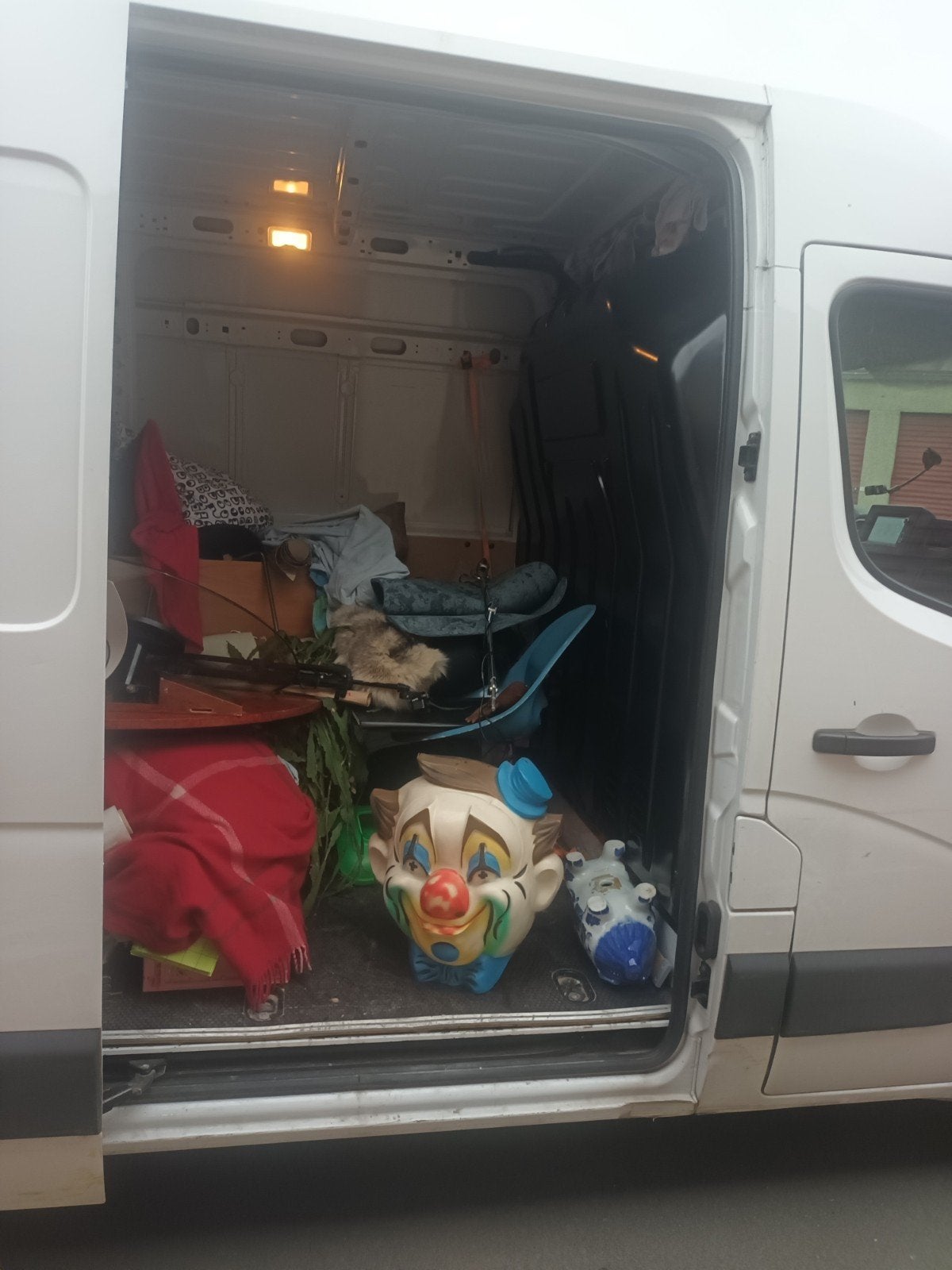 Location Camionnette avec chauffeur, Enlèvement