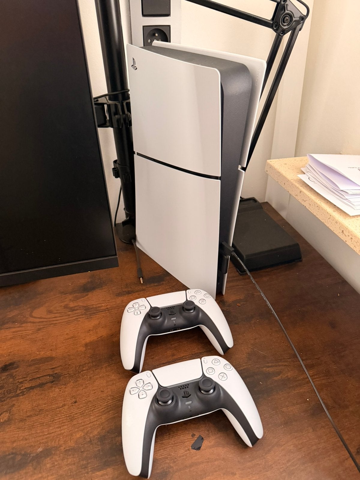 Playstation 5 digital edition + 2 controllers *nieuw*, Consoles de jeu & Jeux vidéo, Enlèvement, Neuf, Playstation 5
