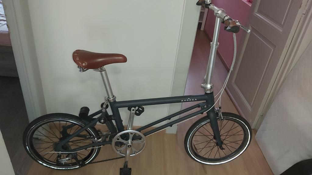 VÉLO PLIABLE DE LA MARQUE AHOOGA, Enlèvement