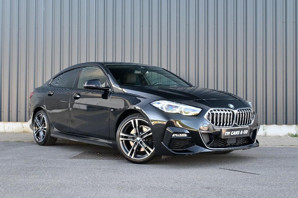 BMW 218iA M Grand coupé Cam, LED, Cruise, Carplay, DAB Leder, Autos, Entreprise, Carnet d'entretien, Noir, Automatique