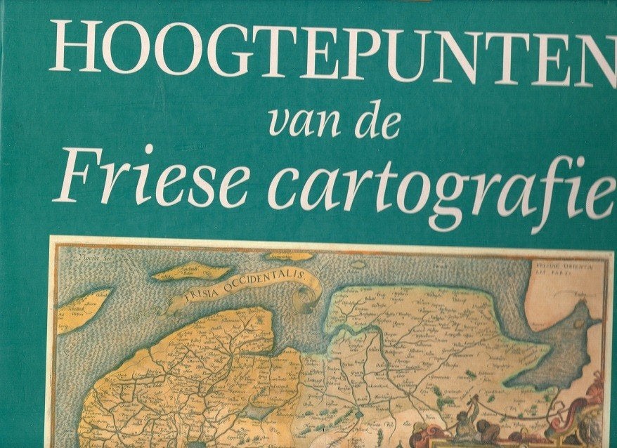 hoogtepunten van de friese cartografie p.j. de rijke, Boeken, Overige atlassen, Verzenden, Voor 1800, Rijke p.j. de