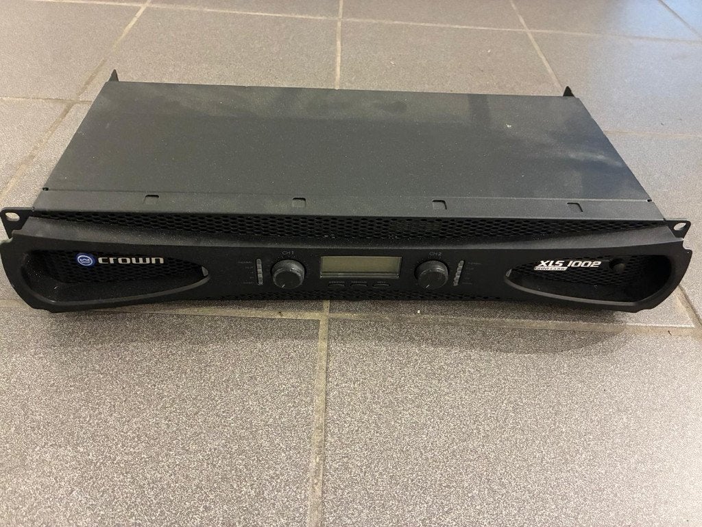 Ampli Crown XLS 1002, Audio, Tv en Foto, Ophalen, Zo goed als nieuw