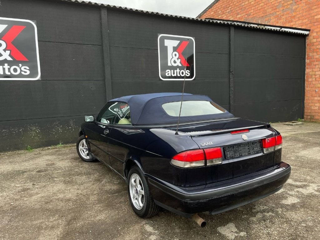 Saab 9.3 Cabrio 2.0i, Auto's, https://public.car-pass.be/vhr/9e851cd9-c575-4cfb-bc1f-1db2c73b8145, Bedrijf, Saab 9-3, Handgeschakeld