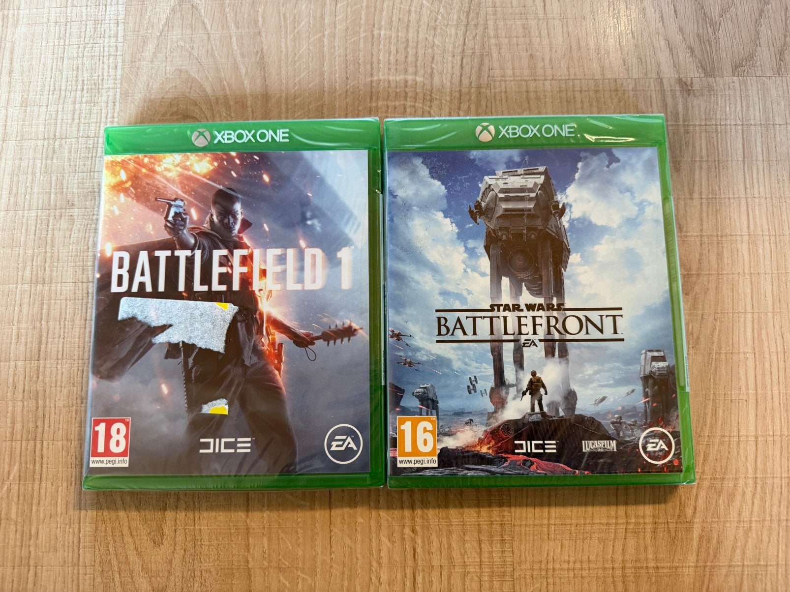 Xbox One Games - Battlefield 1 & Battlefront, Ophalen of Verzenden, Nieuw