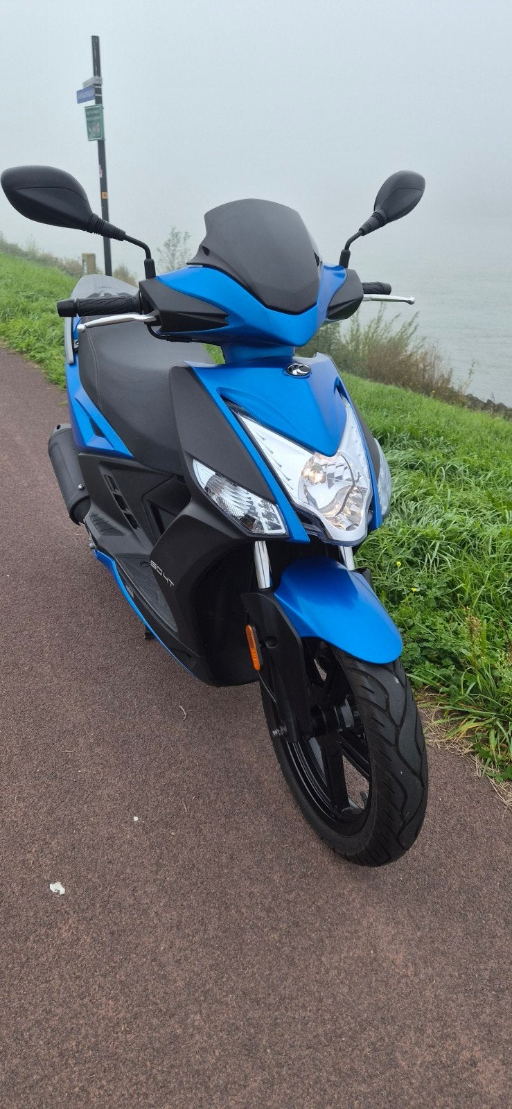 kymco agility 16 2019 weinig kilometer, Vélos & Vélomoteurs, Comme neuf, Enlèvement, Classe A (25 km/h), Agility
