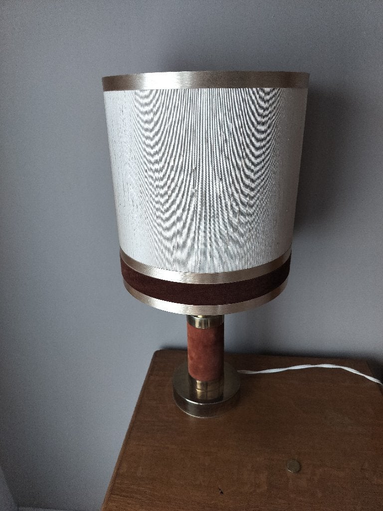 vintage Hollywood Regency-stijl tafellamp, Ophalen of Verzenden, Gebruikt, Vintage